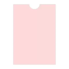 Açık Pembe Davetiye Zarfı