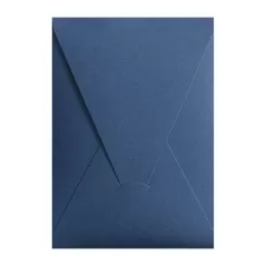 Lacivert Zarf, 14x20 cm üçgen kapaklı