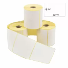 4x5,8 termal rulo etiket