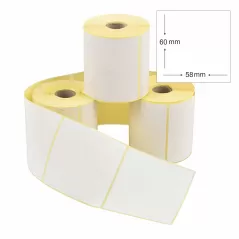 6x5,8 rulo etiket