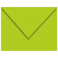 Kartvizit Zarfı - 70x90 - Yeşil - 100 Adet