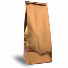 Gold Aluminyum Yan Körüklü Torba 10x25x6 Cm