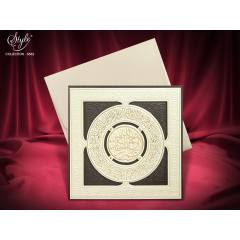 Style Lüks Düğün Kartı 3662