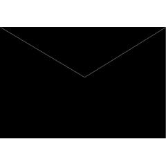 Siyah Davetiye Zarfı 13x18 Cm 120 Gr