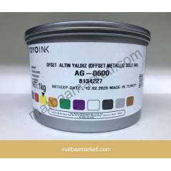 Dyo Toyo Altın Yaldız Matbaa Boyası AG-600 - 1 Kg