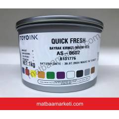 Dyo Toyo Bayrak Kırmızı Matbaa Boyası AS-0602 - 1 Kg