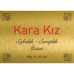 Pirinç Kapı Tabelası - Model 05