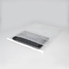 Baloncuklu Şeffa ve Bantlı Torba 25x30 cm