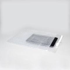 Baloncuklu Şeffa ve Bantlı Torba 25x30 cm