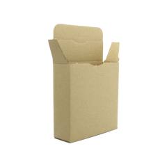 Küçük Dikey Ürün Kutusu - 14x10x5 Cm - Kraft Kendinden Katlamalı