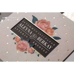 Wedding Davetiye 8424