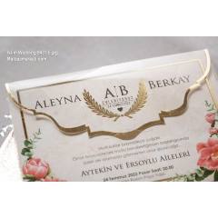 Wedding Davetiye 8433