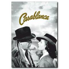 Casablanca Film Afişi Kanvas Tablo