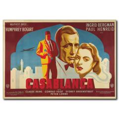 Renkli Casablanca Film Afişi