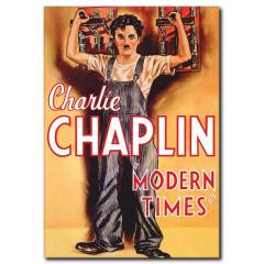 Charlie Chaplin Renkli Film Afişi