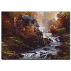 Taş Ev Yağlı Boya Tablo