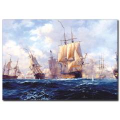 Yelkenli Gemi Yağlı Boya Tablo