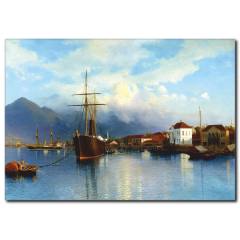 Deniz ve Gemi Yağlı Boya Tablo