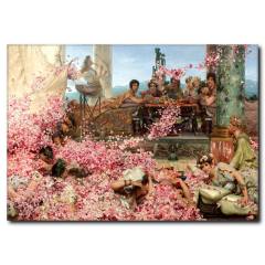 Heliogabalus Gülleri Kanvas Tablo