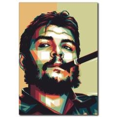 Che Guevera Temalı Kanvas Tablo UN-1049