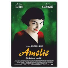 Amelie Film Poster Tablo