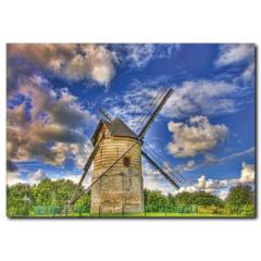 Yel Değirmeni Temalı Kanvas Tablo