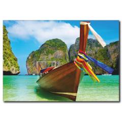 Renkli Sandal Kanvas Tablo