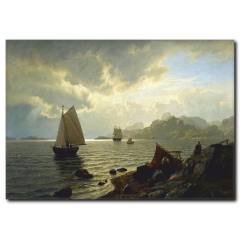 Yelkenliler Yağlıboya Kanvas Tablo