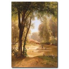 Sonbahar Yağlıboya Tablo