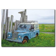 Eski Araba Kanvas Tablo