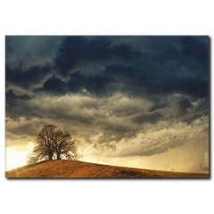 Yağmur Bulutları Kanvas Tablo