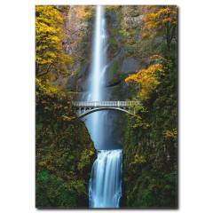 Şelale Temalı Kanvas Tablo