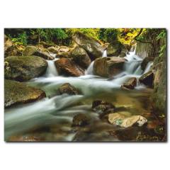 Şelale Temalı Kanvas Tablo