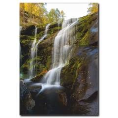 Şelale Temalı Kanvas Tablo
