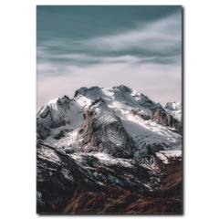 Karlı Dağlar Kanvas Tablo