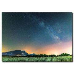 Kuzey Işıkları Kanvas Tablo