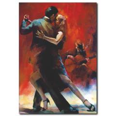 Vals Yağlıboya Kanvas Tablo