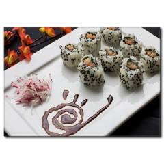 Sushi Tabağı Temalı Kanvas Tablo