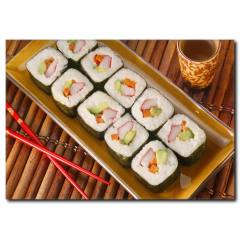 Sushi Keyfi Temalı Kanvas Tablo