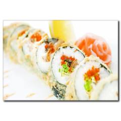 Sağlıklı Öğün Somon Kanvas Tablo