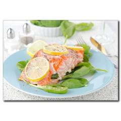 Mis Gibi Somon Temalı Kanvas Tablo