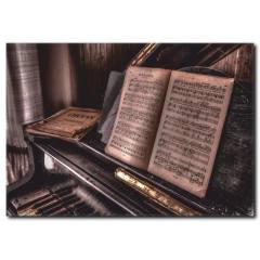 Chopin Detaylı Kanvas Tablo