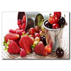Kırmızı Meyveler Kanvas Tablo