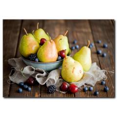 Tatlı Meyveler Temalı Kanvas Tablo
