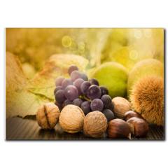 Siyah Üzüm Temalı Kanvas Tablo