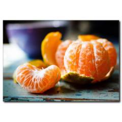 Dilimli Mandalina Kanvas Tablo