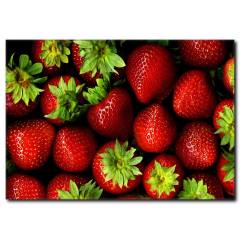 Kırmızı Aşk Temalı Kanvas Tablo