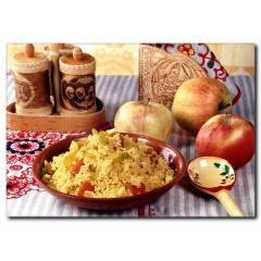 Yöresel Lezzetler Kanvas Tablo