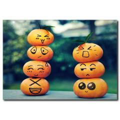 Papatesi Seviyoruz Kanvas Tablo