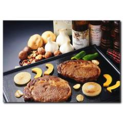 Biftek Izgara Kanvas Tablosu